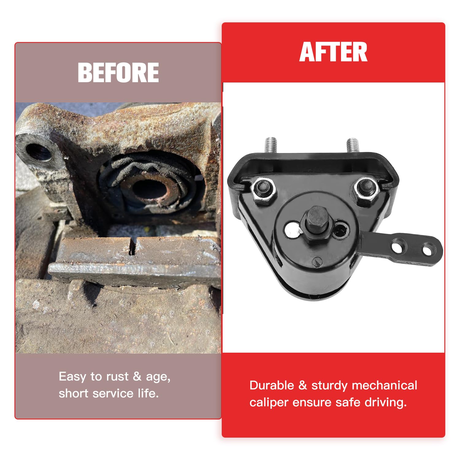GREHUA disk brake assembly showcases neat single-unit braking system