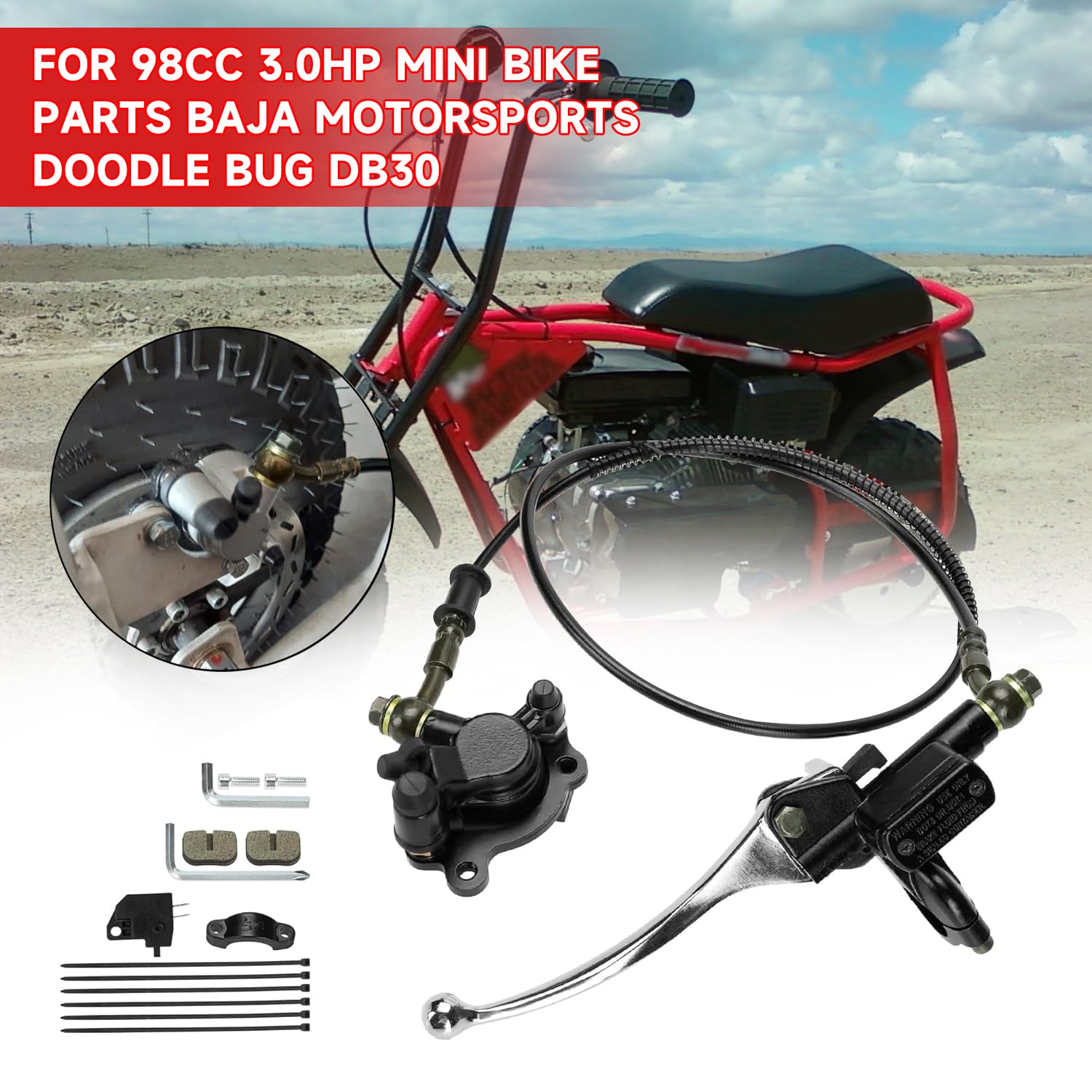 GREHUA durable hydraulic system built for long minibike use
