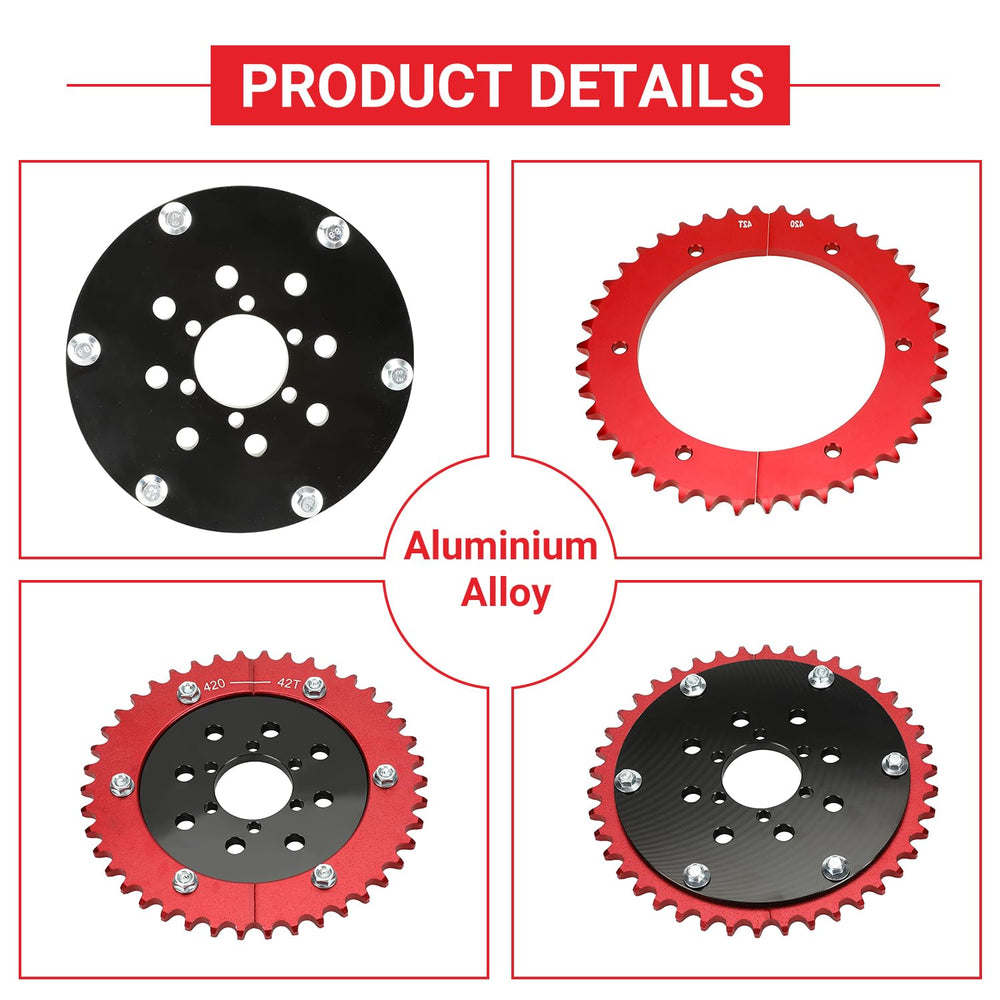 GREHUA easy-install kit with screws and nuts for fast setup