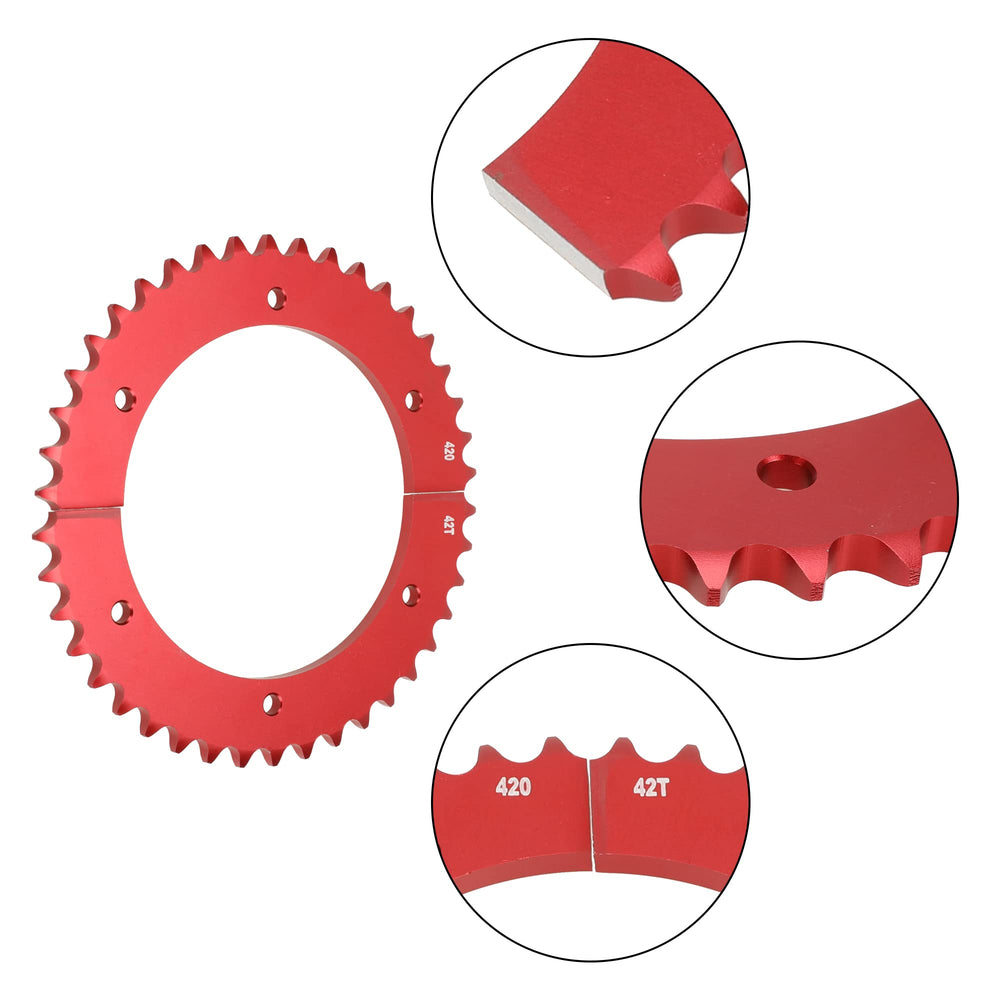 GREHUA easy-to-install sprocket reduces setup time and hassle