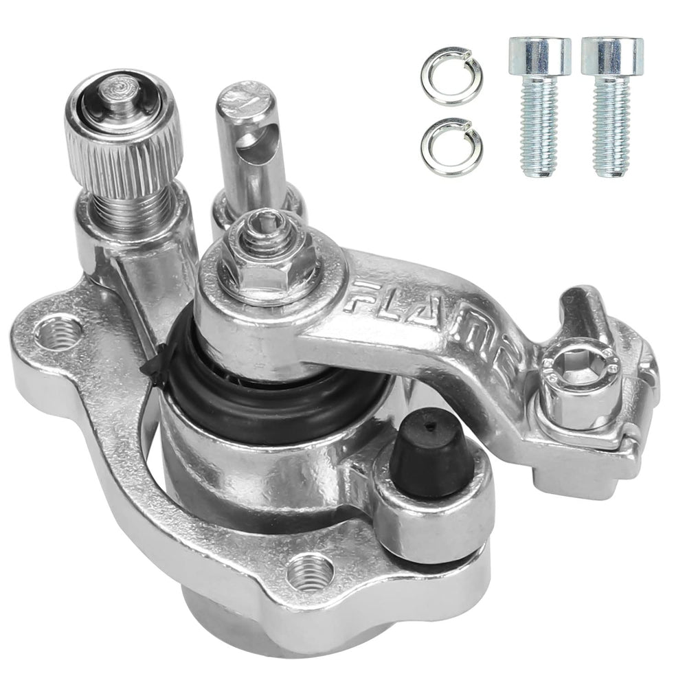 GREHUA front rear disc brake caliper assembly shown with mounting points for Razor MX500/MX650.