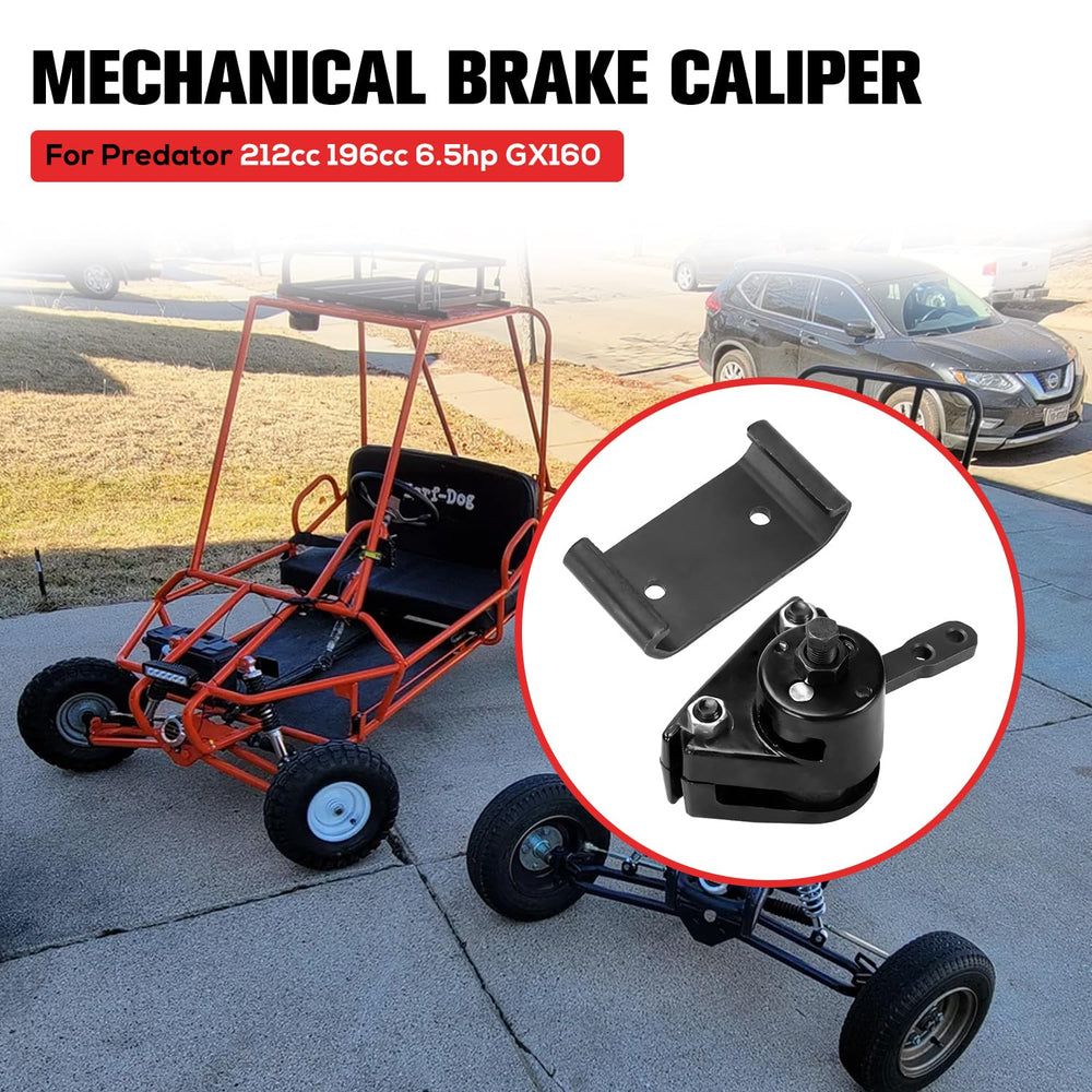 GREHUA go kart bracket installation shows sturdy mounting point for secure fit