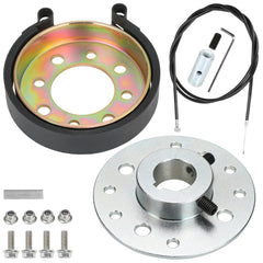 GREHUA go kart rear drum brake band with universal mounting holes.