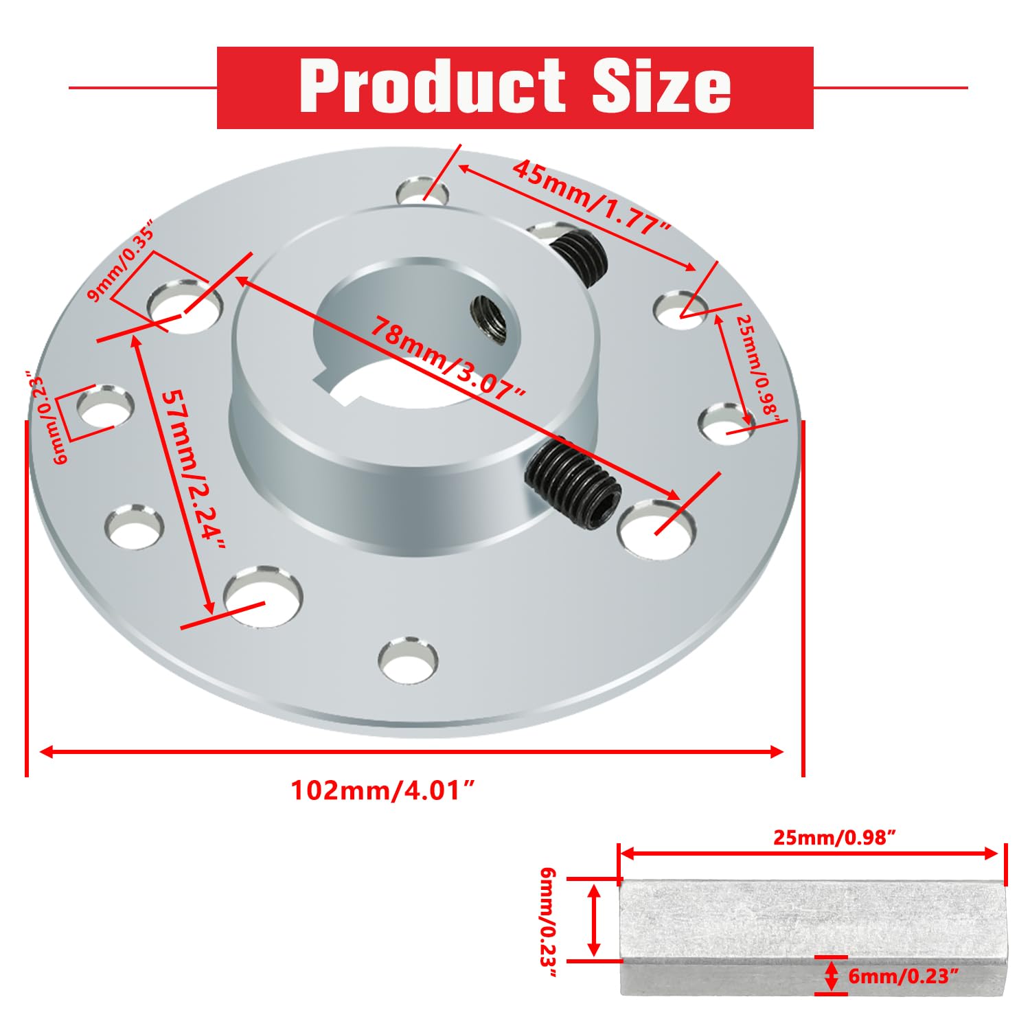 GREHUA hardware kit included for quick, wobble-free installation.