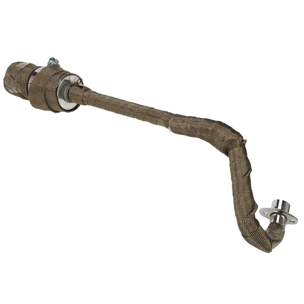 GREHUA heat shield wrap aids heat management on the exhaust system.