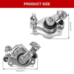 GREHUA metal caliper emphasizes durability under heavy braking conditions.