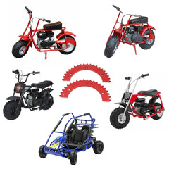 GREHUA rear drive wheel aluminum highlighting lightweight durability for go-kart setups