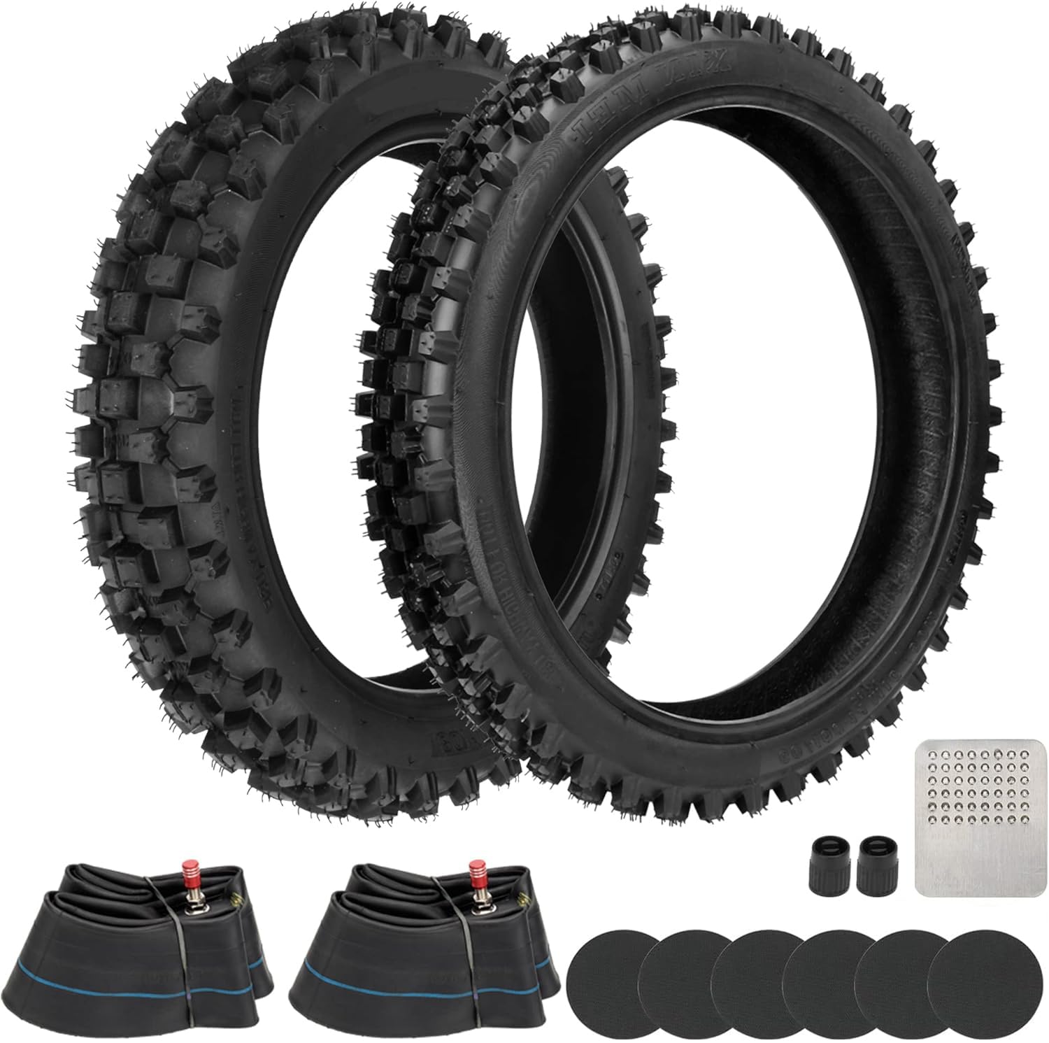 GREHUA rear tire inner tube for 3-00-12 rim offering rugged durability on trails