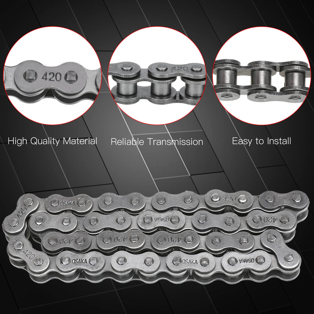 GREHUA swing-arm protection demonstrates chain alignment support.