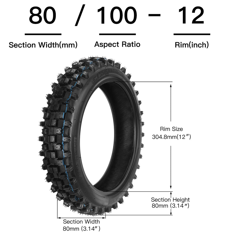 GREHUA tire kit contents showing tires, tubes and accessories