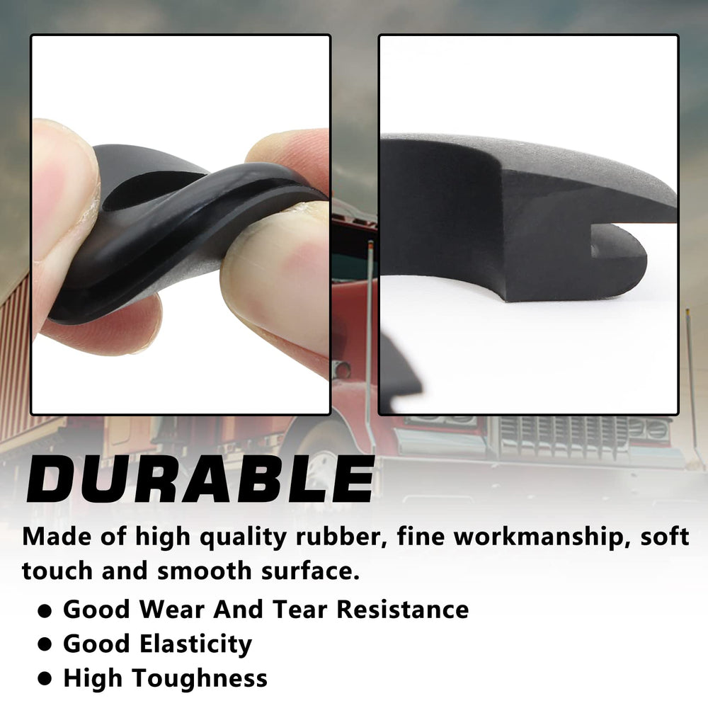 GREPSPUD black polyurethane seals resist oil and water for long-lasting truck performance.