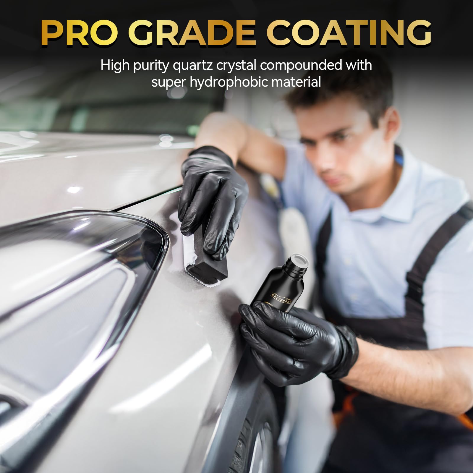 Greyghost Mr Fix 9h anti-scratch layer protects paint from everyday wear