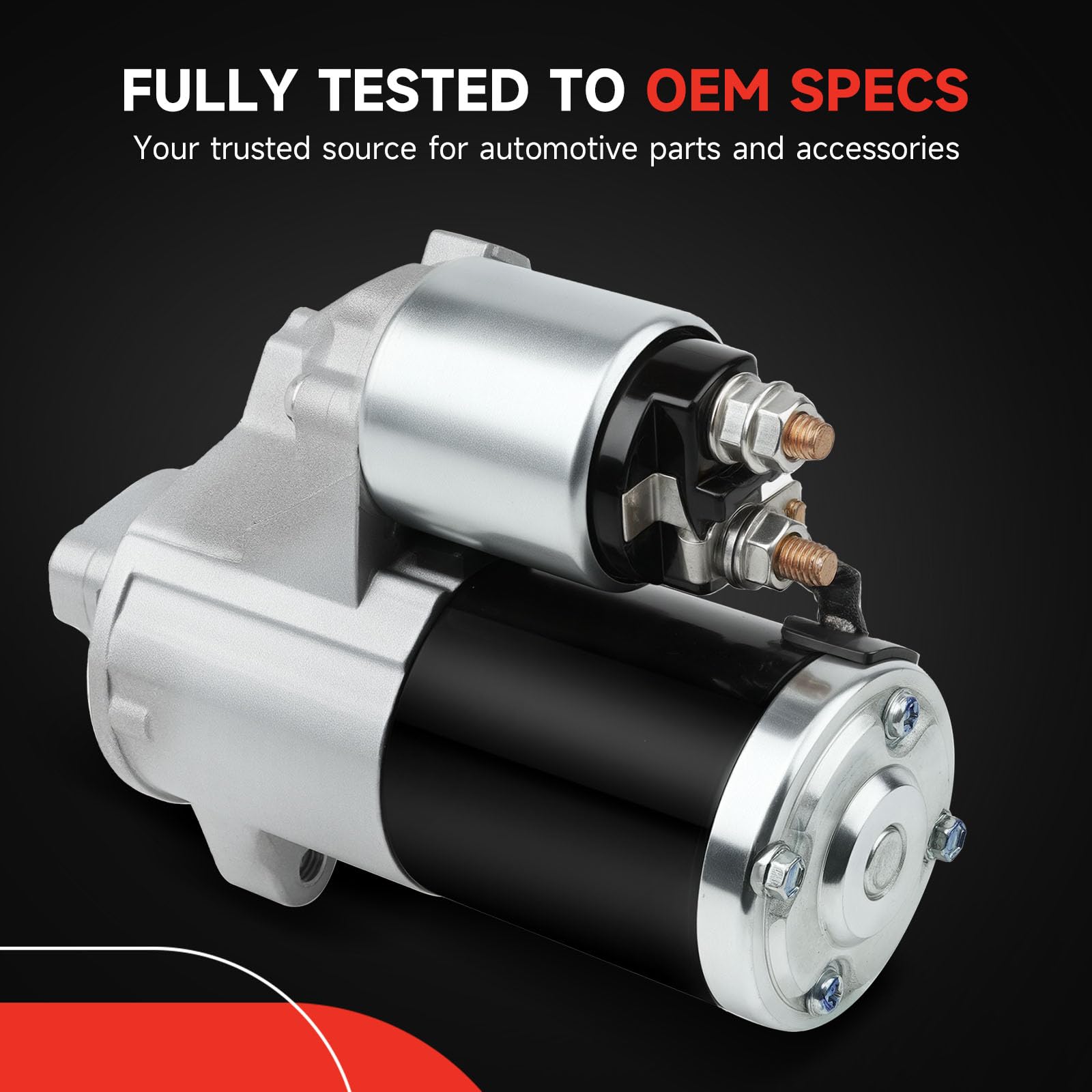 Grezuton 12V 1.4KW starter delivers dependable cranking power for everyday starts.
