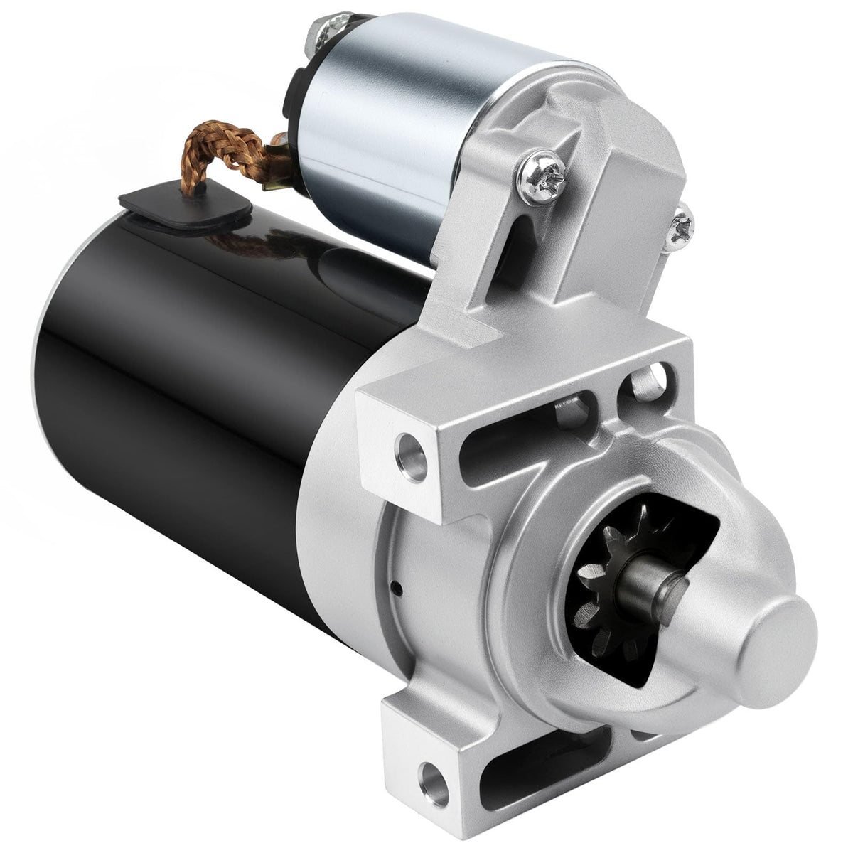Grezuton 12V starter motor with 10 teeth for Kohler compatibility and reliable starts