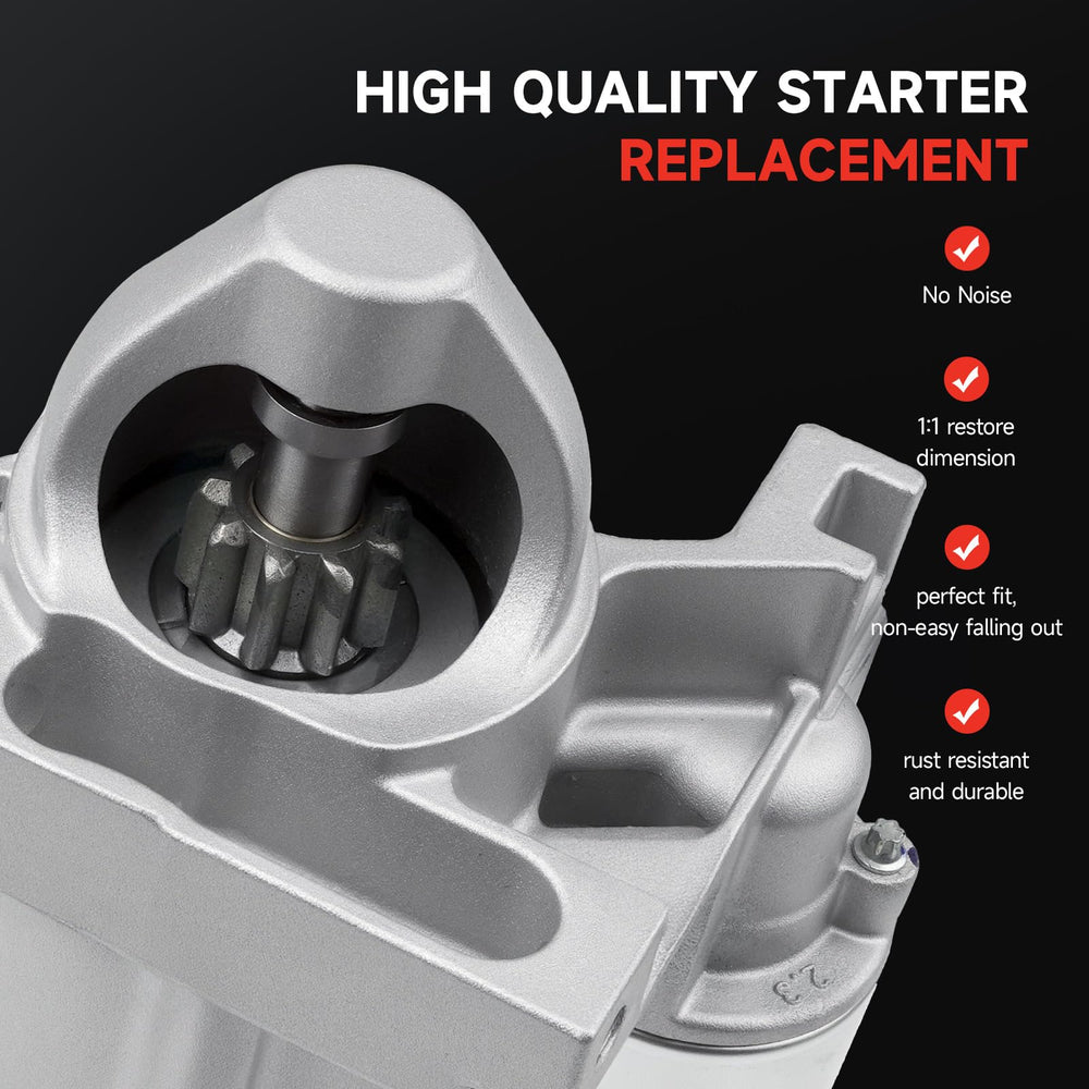 Grezuton starter for Equinox Torrent assembly view, smooth engagement