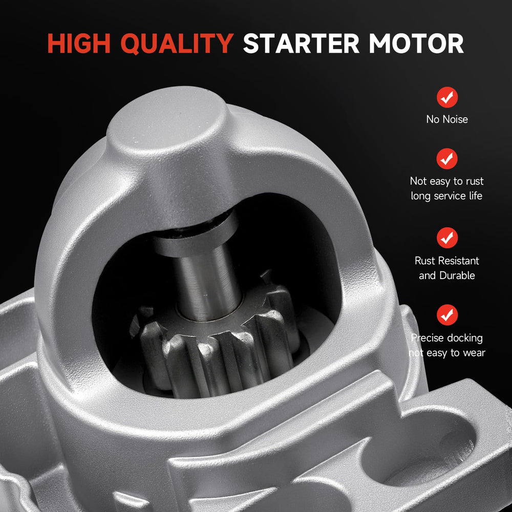 Grezuton starter fitment chart providing clear compatibility guidance