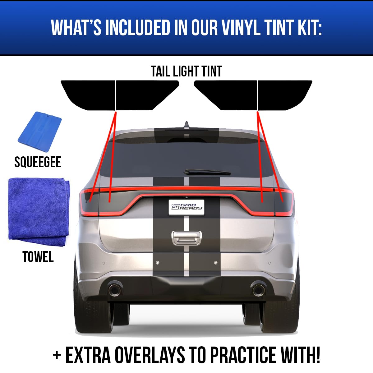 GRIDREADY tail-lens example shows compatibility across Durango models