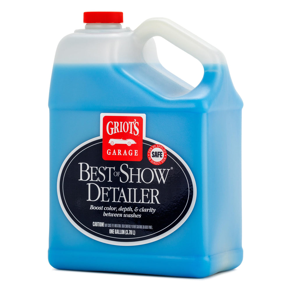 Griot's Garage Best of Show Detailer spray bottle ready for quick showroom shine.