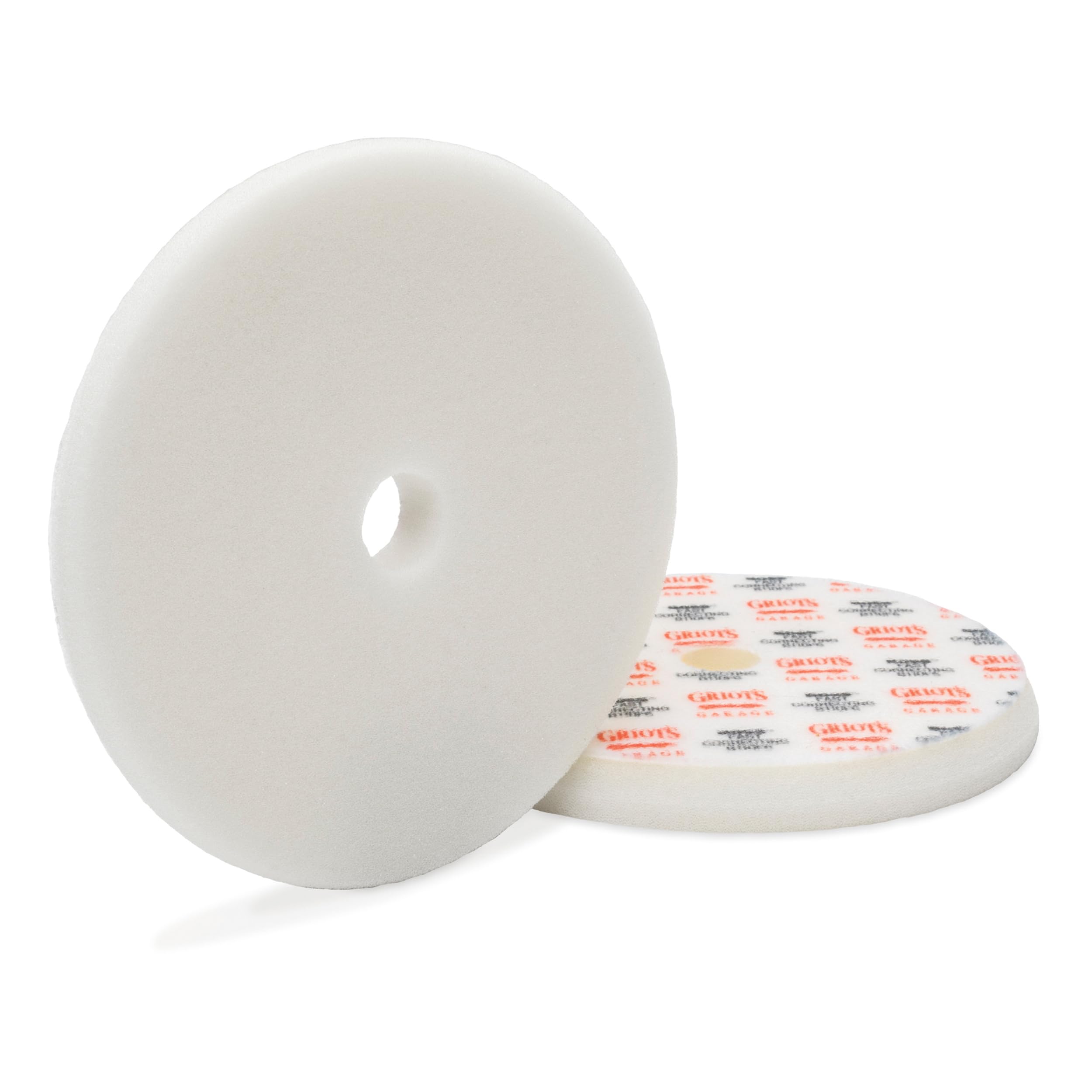 Griot's Garage BOSS 6.5-inch pad face for deep scratches and heavy swirl removal.