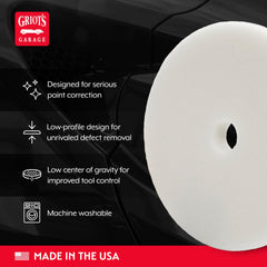 Griot's Garage BOSS pad in hand showing control during polishing.