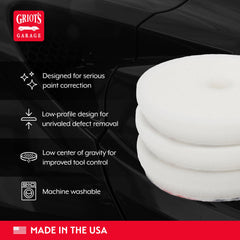 Griot's Garage BOSS foam pad lightweight design for comfortable detailing.
