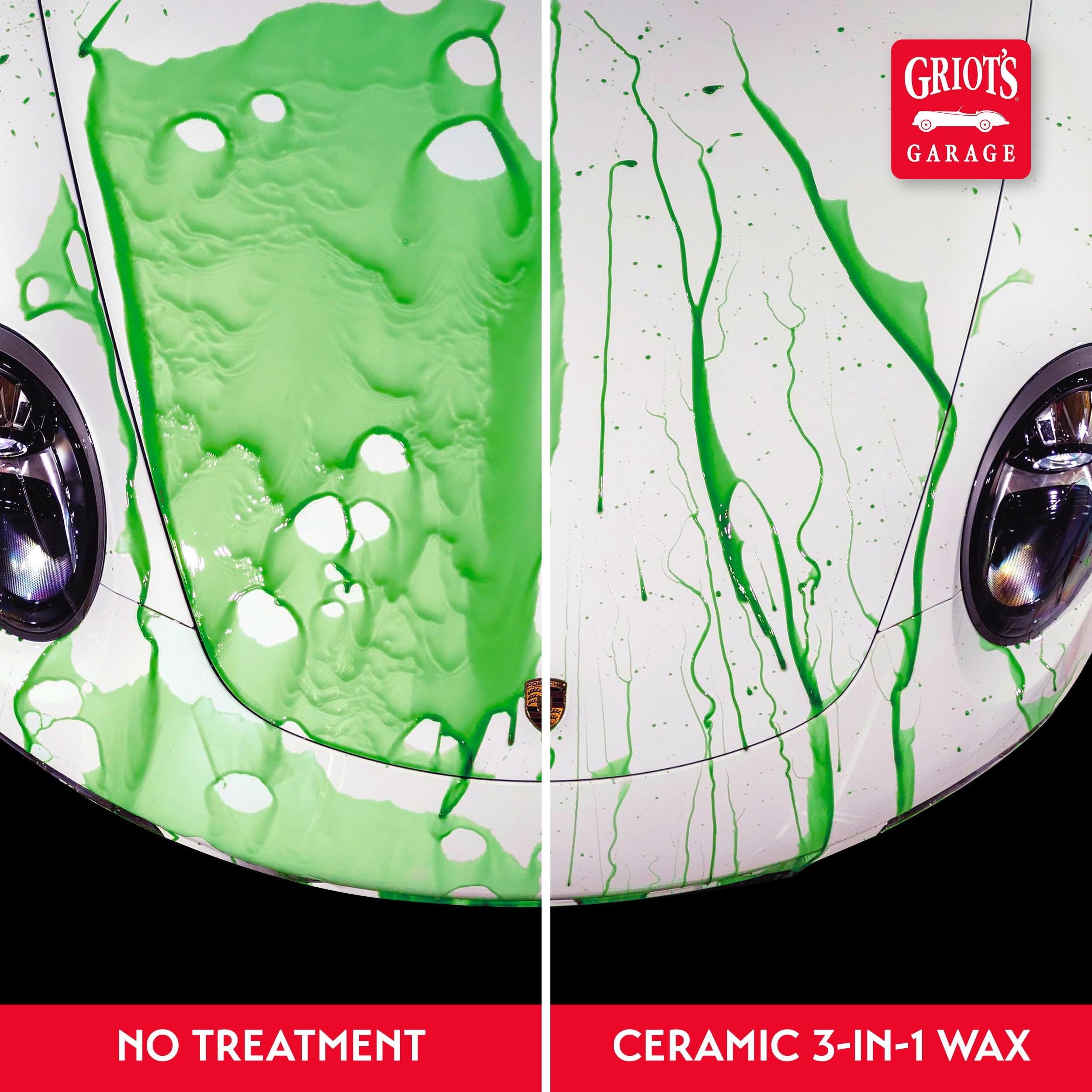 Griot's Garage Ceramic 3-in-1 Wax on plastic and rubber trim for uniform protection