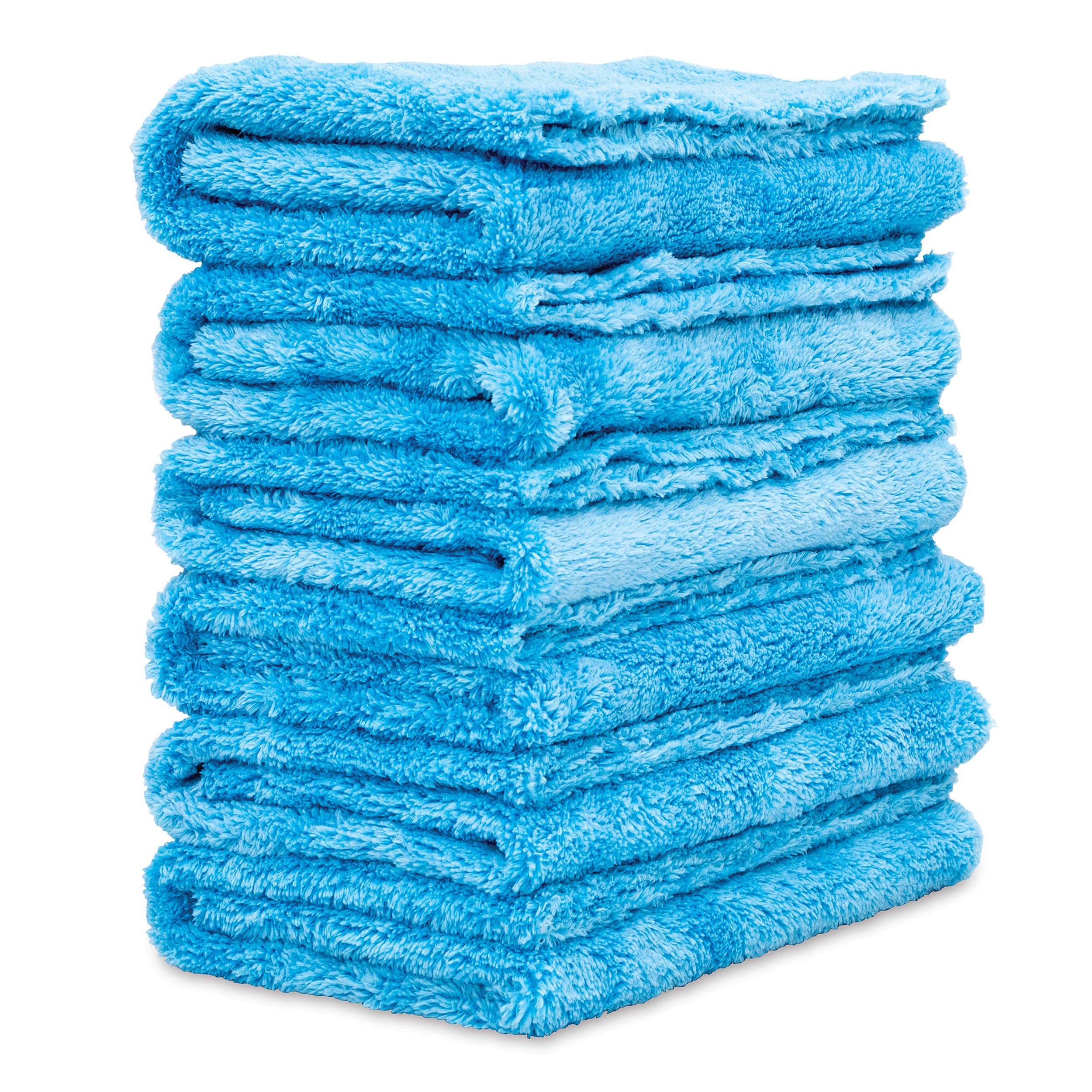 Griot's Garage edgeless towel glides over delicate surfaces without scratching.