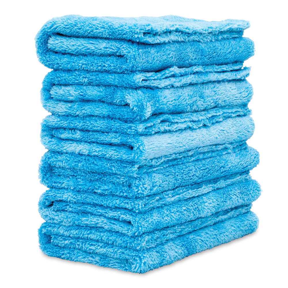 Griot's Garage edgeless towel glides over delicate surfaces without scratching.