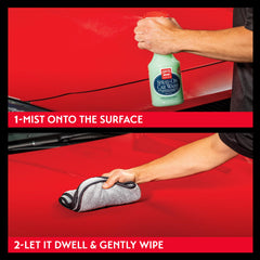 Griot's Garage Spray-On Car Wash with carnauba wax adds gloss and protection.