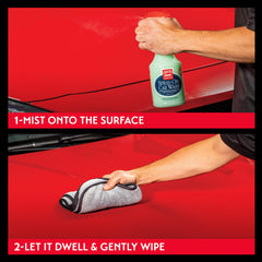 Griot's Garage Spray-On Car Wash streak-free finish after wipe-down.