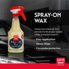 Griot's Garage Spray-On Wax protects between full detail sessions.