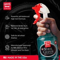 Griot's Garage wheel wash mitts lift grime safely for scratch-free detailing