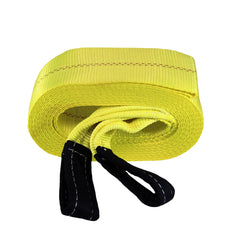 GRIP 30 ft heavy-duty tow strap ideal for vehicle recovery and off-road towing.