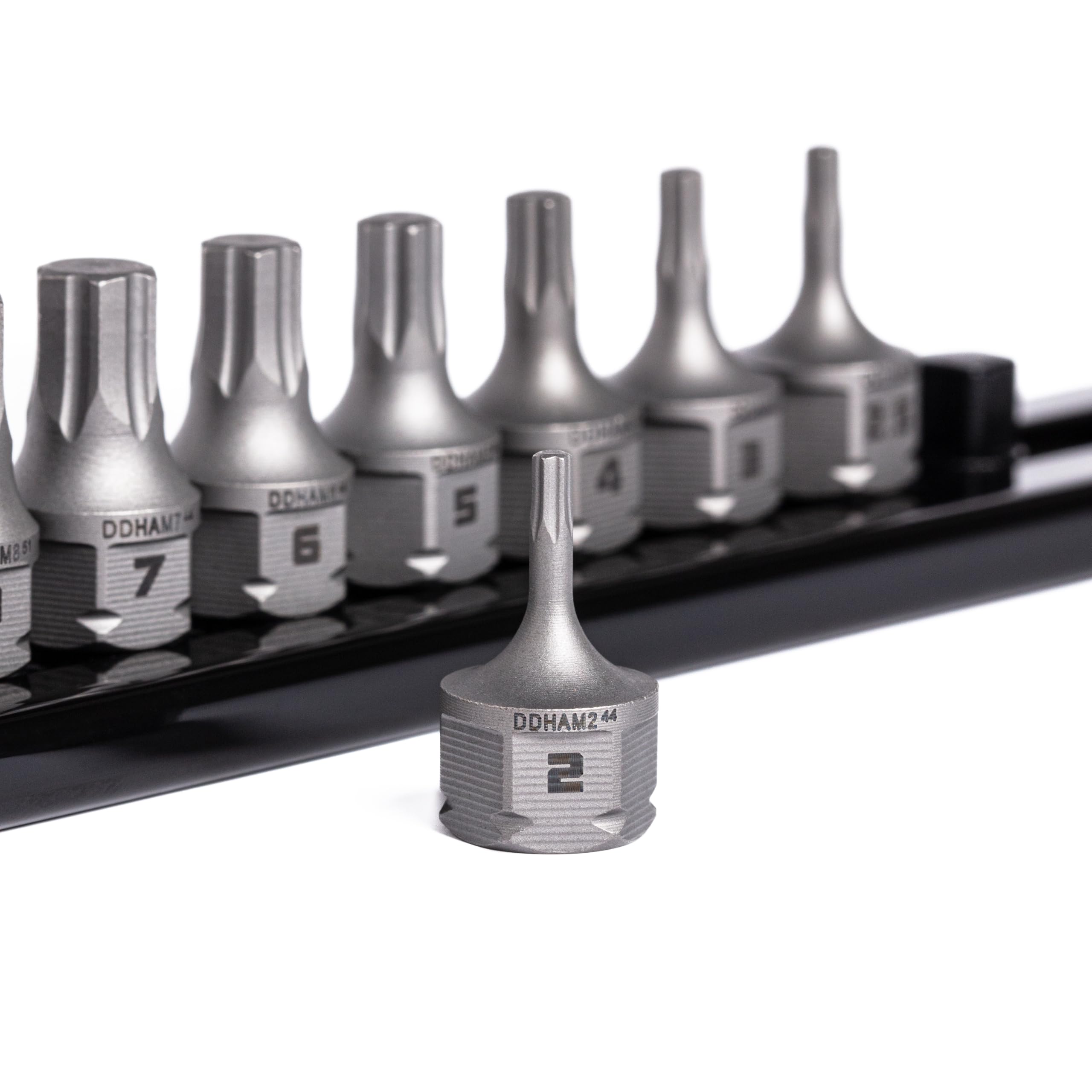 GripEdge aluminium rail on display showing second-generation design and storage efficiency.