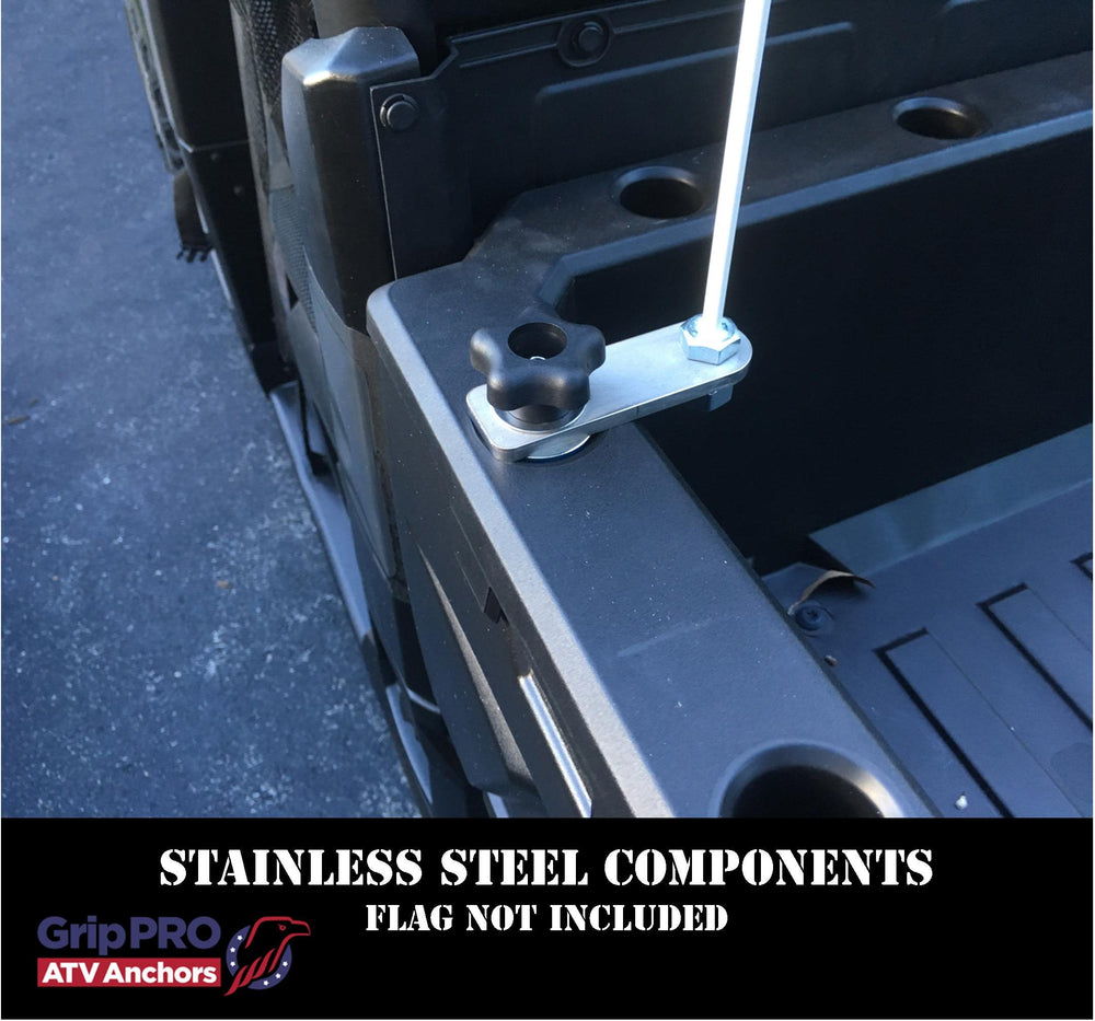 GripPRO supports Ranger and General models for rear bed mounting flexibility.