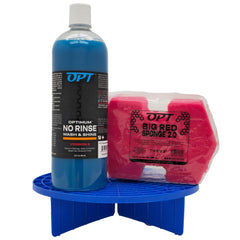 Grit Guard Bucket Insert blue shows grit separation to protect your wash mitt