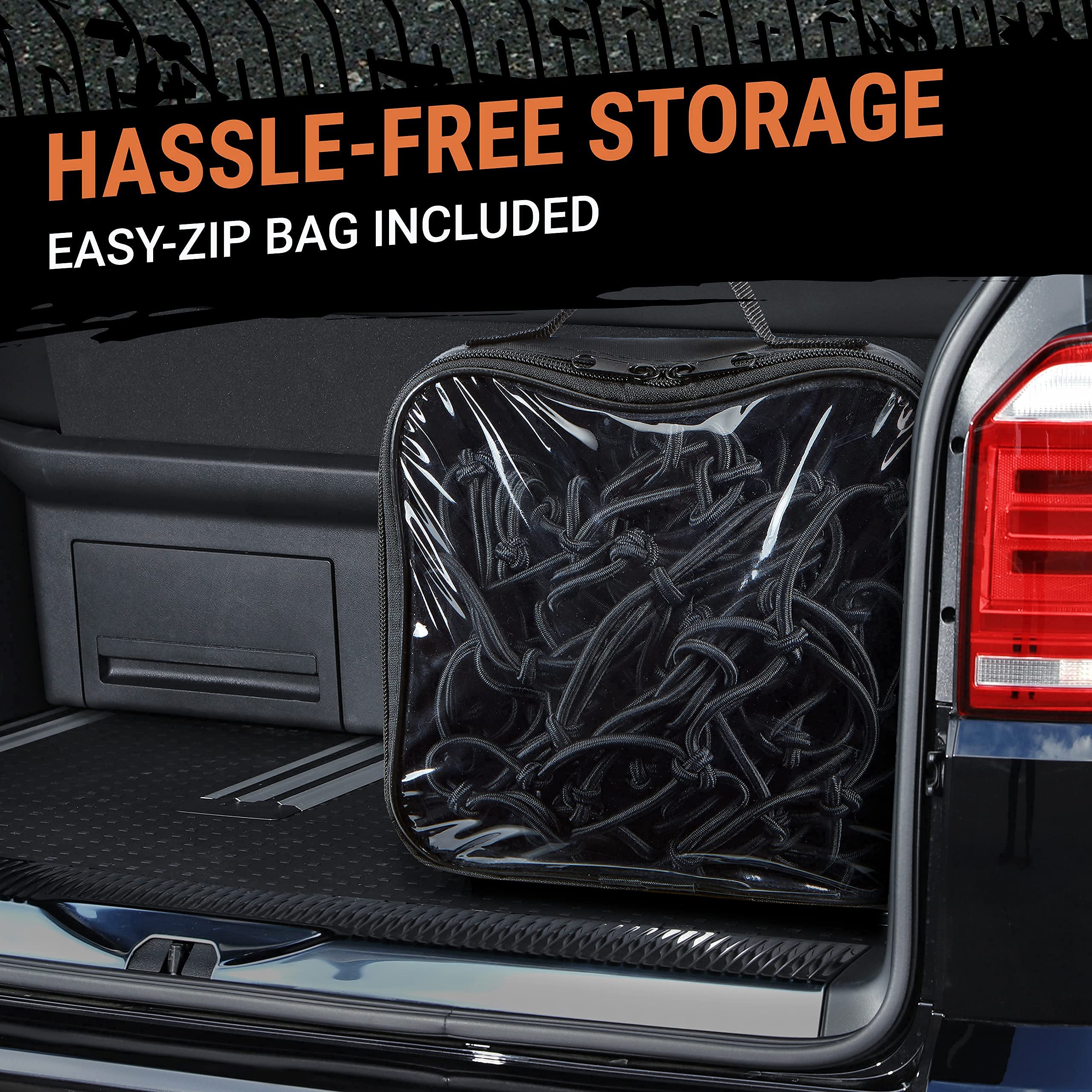 Grit Performance zippered storage bag for tidy net storage
