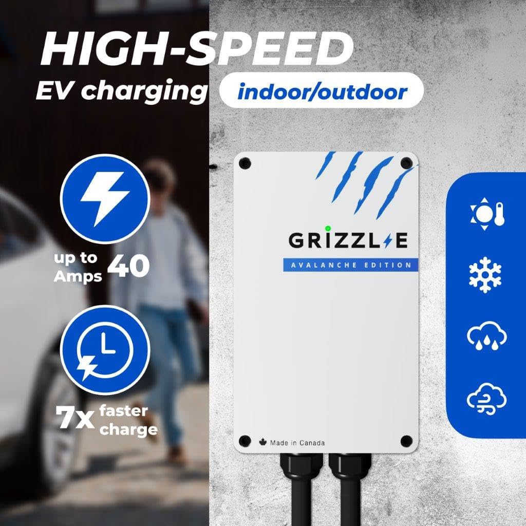 Grizzl-E Avalanche Edition with 24-foot premium cable for flexible placement.