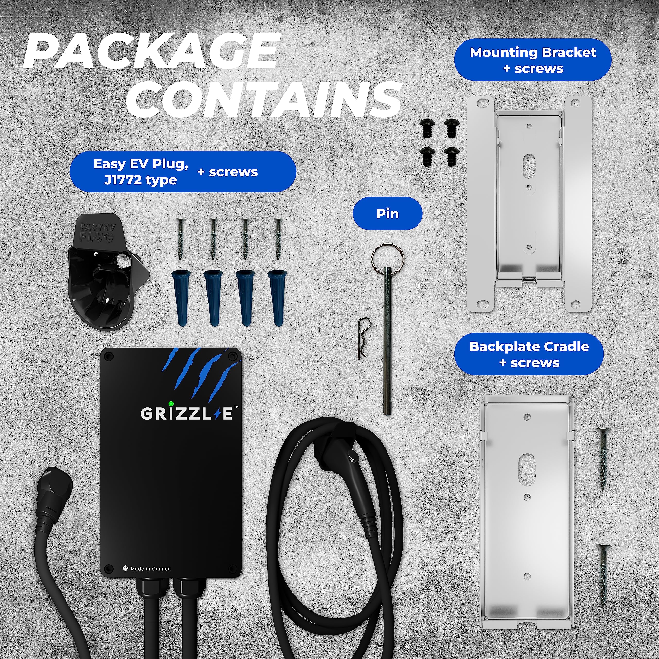 Grizzl-E Classic IP67 seal resisting rain and dust during outdoor charging
