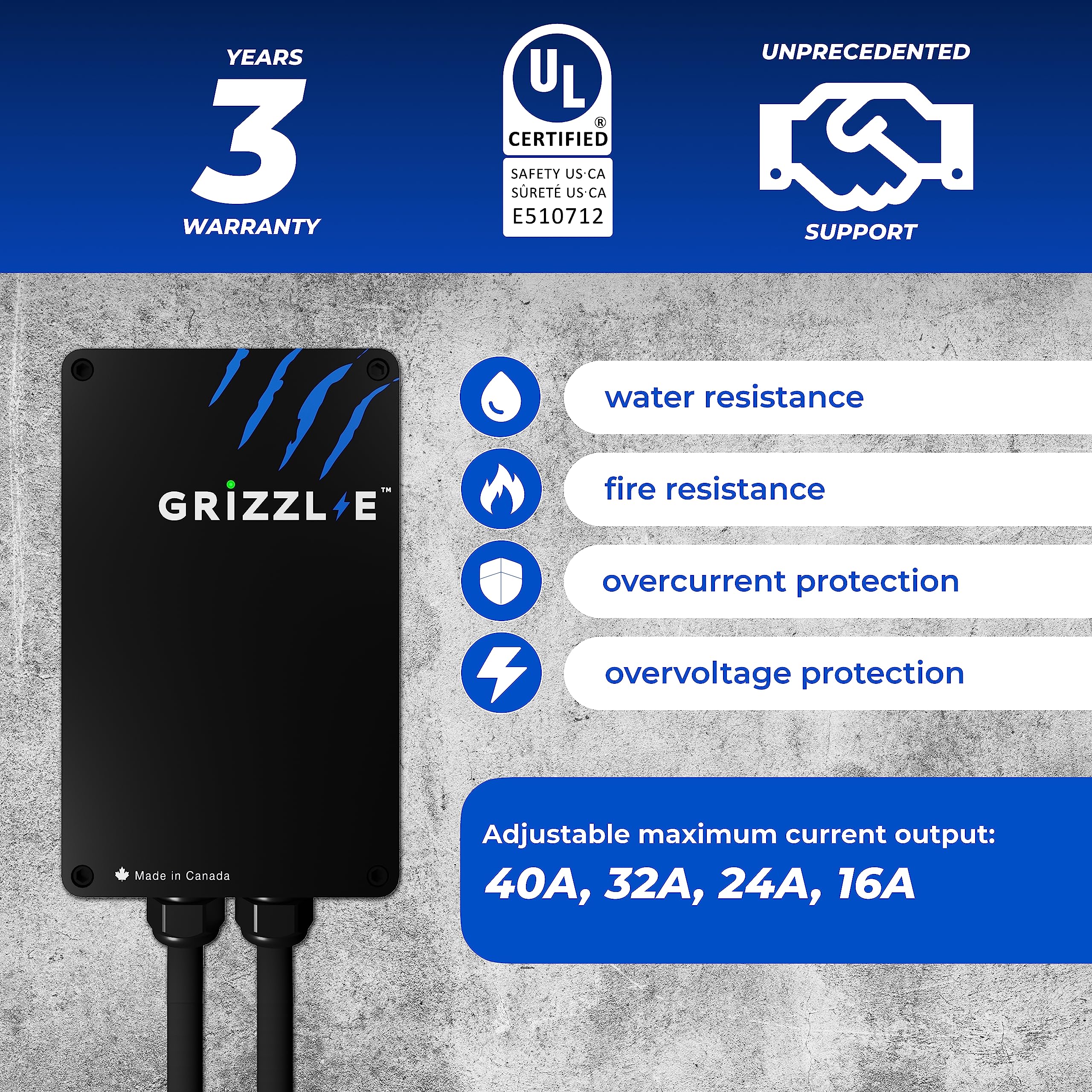 Rugged Grizzl-E Classic metal enclosure suitable for indoor and outdoor use