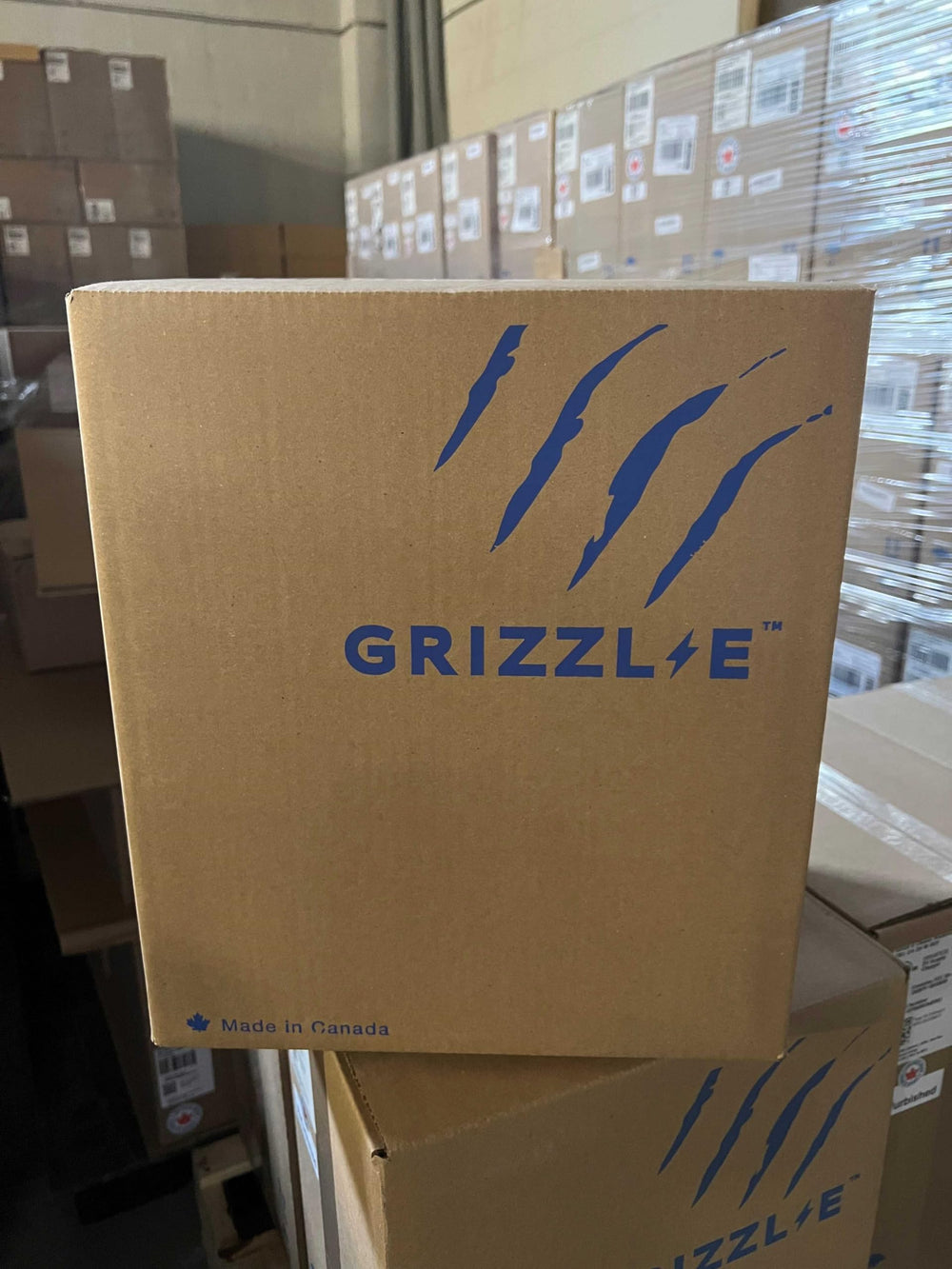 Grizzl-E Classic NEMA 14-50 plug image highlights easy plug-in.