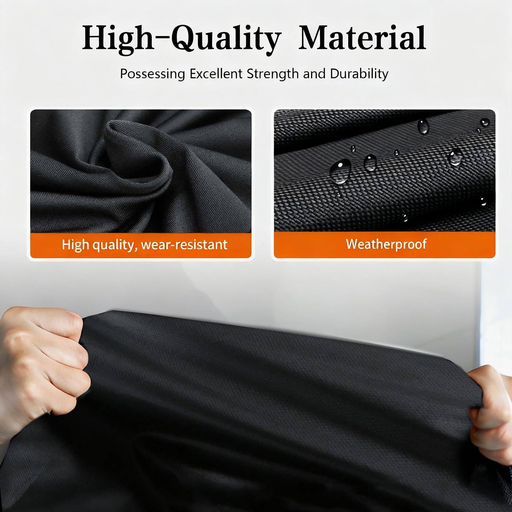 GrondNictory sedan car cover easy-install view without tools