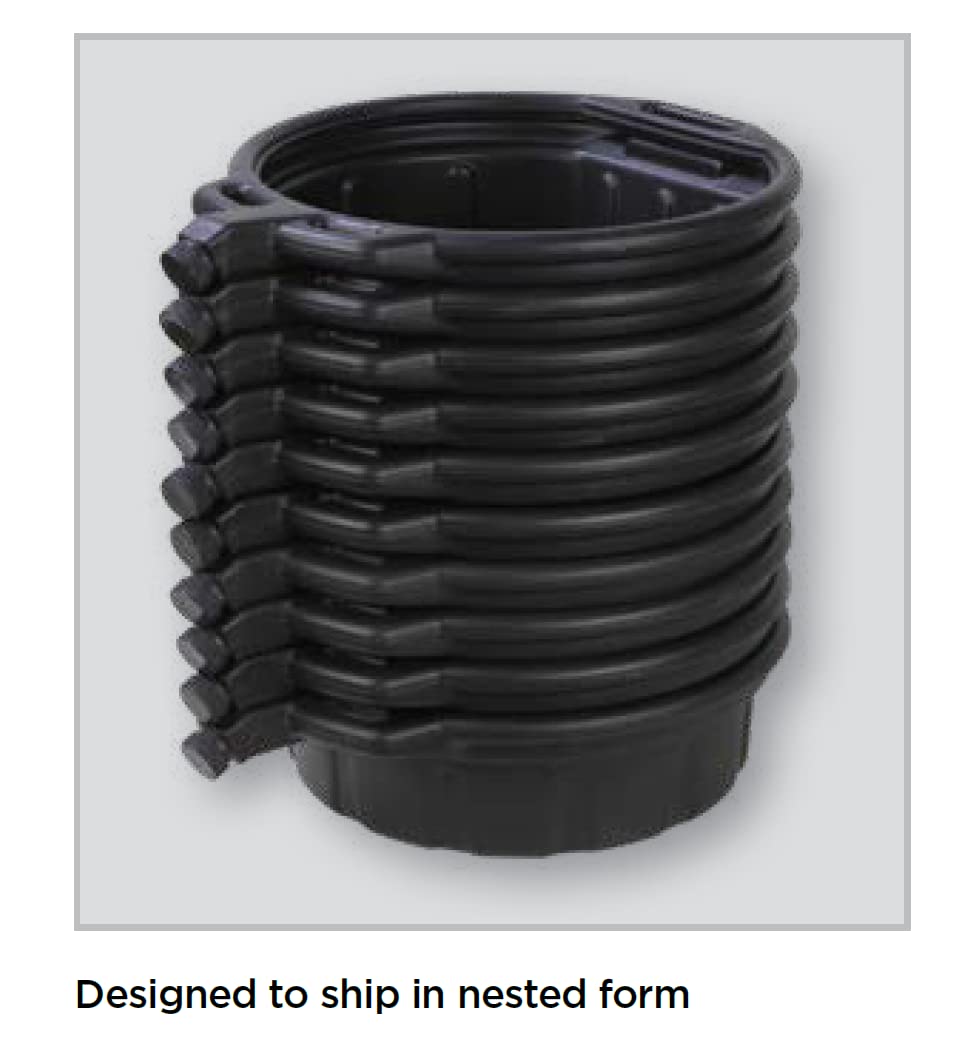 Groz 41960 sealed container function illustrating versatile storage and disposal options.