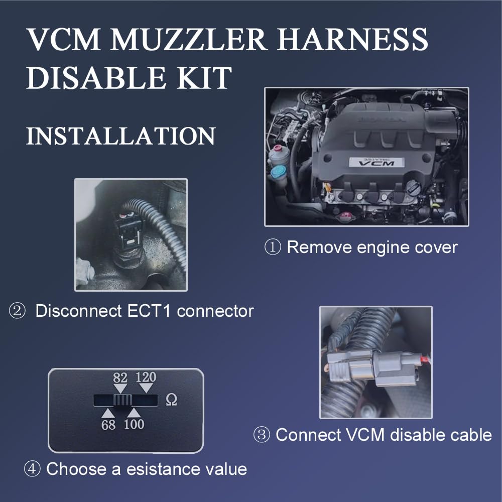 Gruviton VCM Muzzler for Accord 2008+ showing stability and smoother VCM interaction