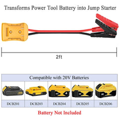 GRZWAYS jumper cables with 8AWG silicone wire ensure strong power transfer.
