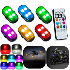 GSOWO upgrade strobe light with remote enables quick RGB mode changes.