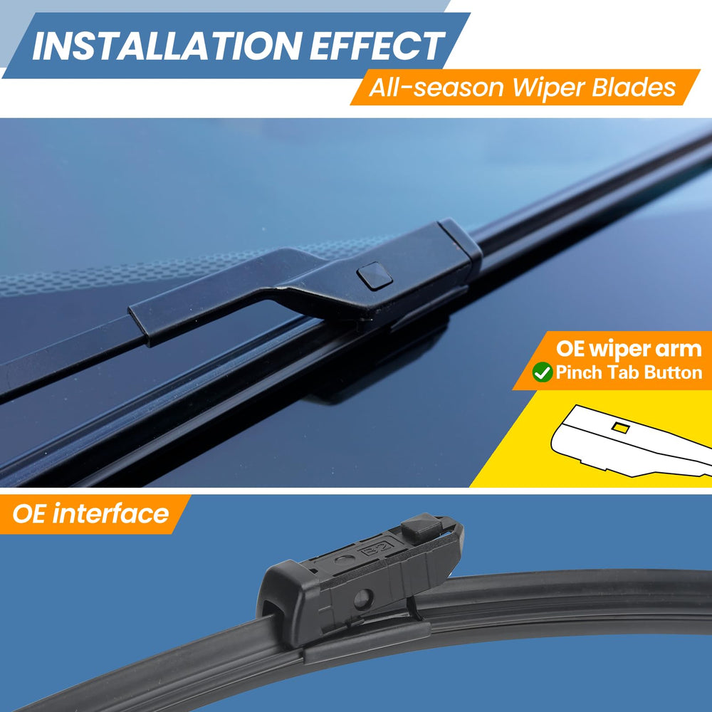 GSPSCN Ford EcoSport 24-inch wiper blade for reliable rain clearance
