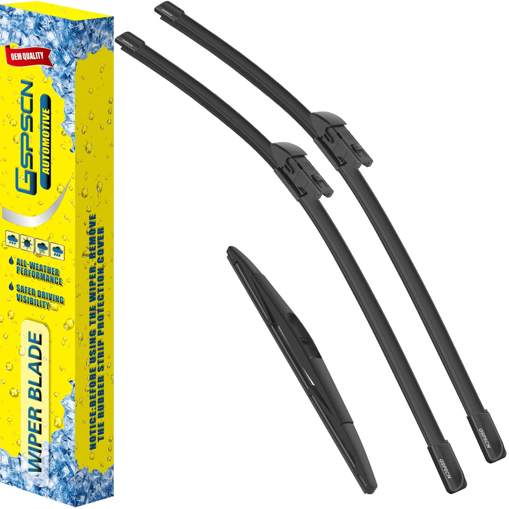 GSPSCN Crosstrek 26-inch front wiper blade for rain visibility.