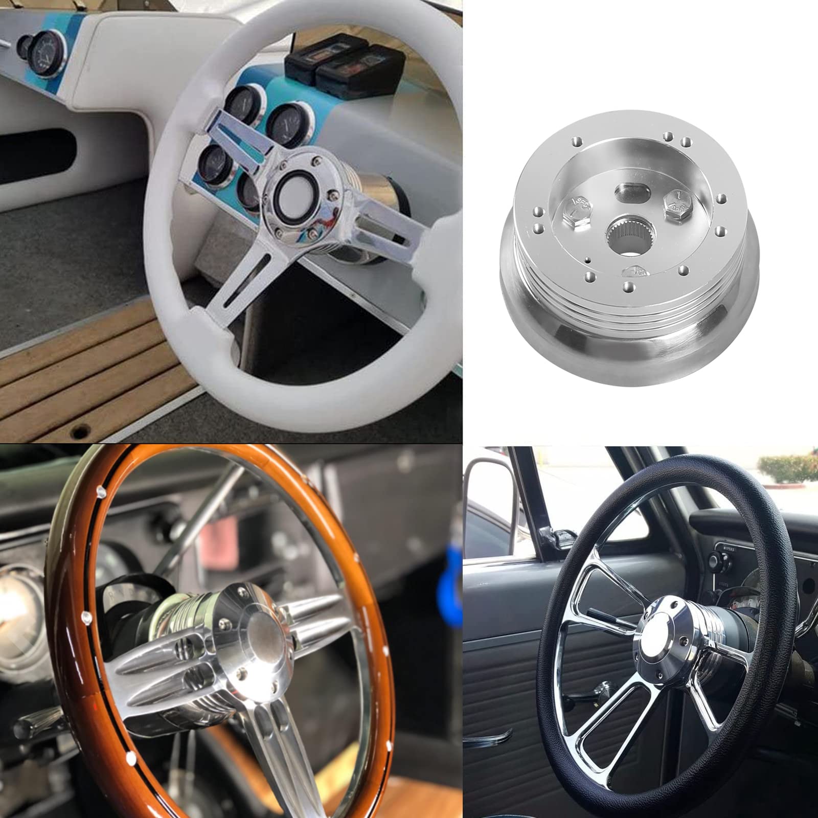 GSTP performance-focused hub adapter in action for steering feel.