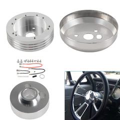 GSTP hub adapter side profile highlights durable billet aluminum construction.